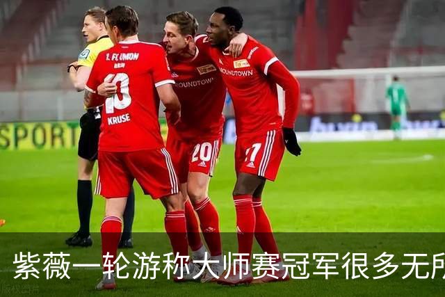 紫薇一轮游称大师赛冠军很多无所谓，对手：没辛卡，人人都有机会